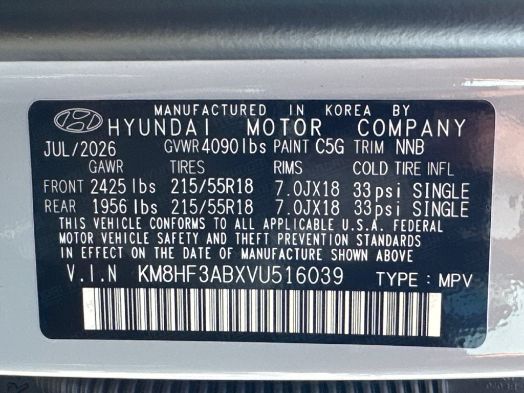 New 2027 Hyundai Kona SEL Sport FWD image 33