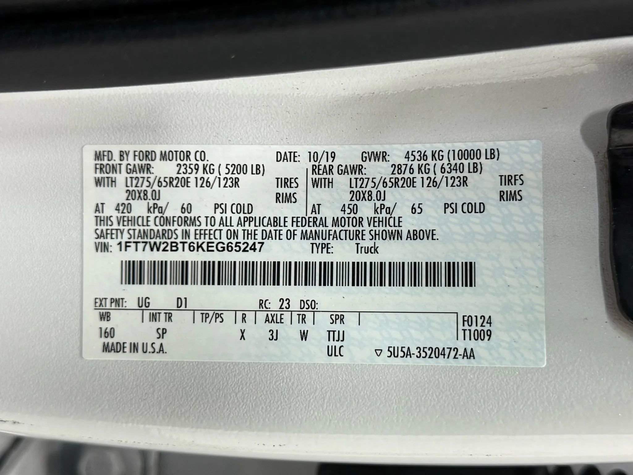 Used 2019 Ford F250 King Ranch w/ King Ranch Ultimate Package image 47