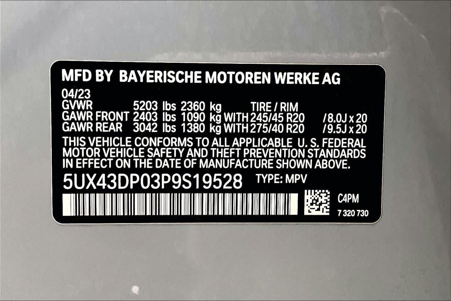 Used 2023 BMW X3 sDrive30i w/ M Sport Package RWD image 31
