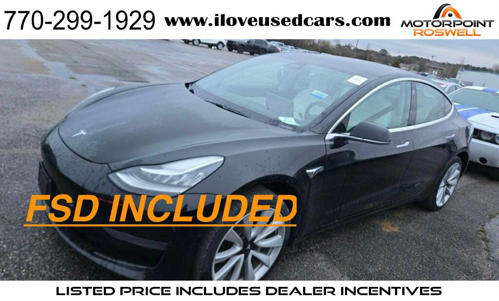 Used 2019 Tesla Model 3 Standard Range Plus image 1