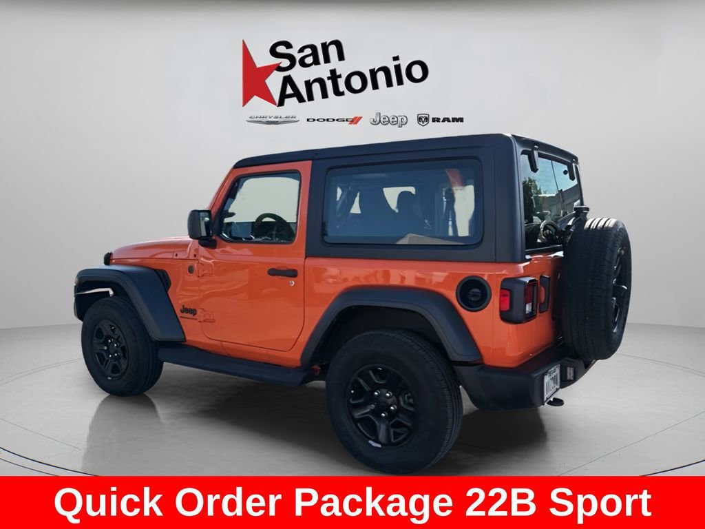 Certified 2025 Jeep Wrangler Sport AWD/4WD image 3