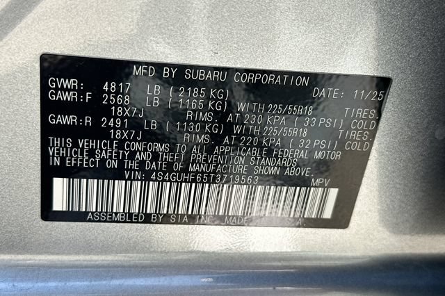 Used 2026 Subaru Crosstrek 2.5i Sport AWD/4WD image 31