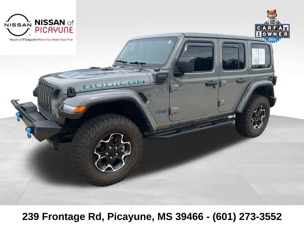 Used 2022 Jeep Wrangler Unlimited Rubicon 4xe image 1