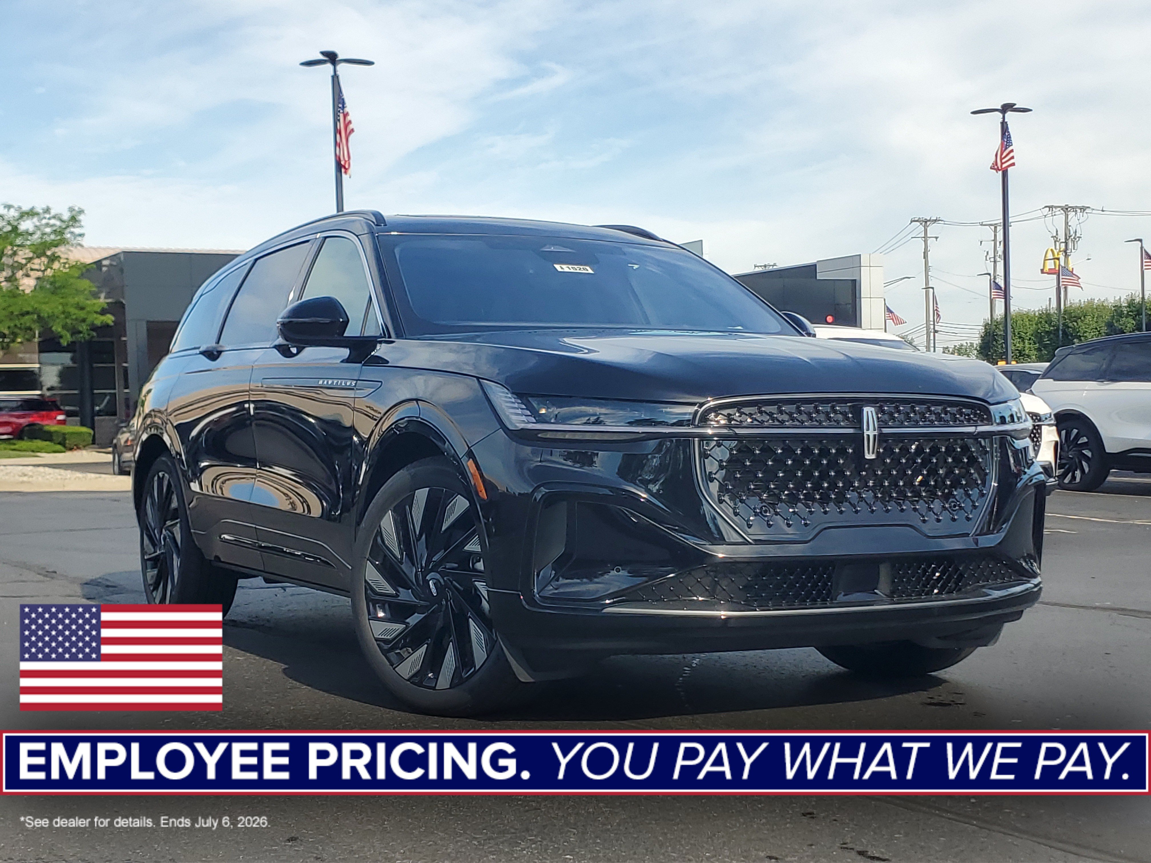 New 2026 Lincoln Nautilus Black Label w/ Jet Appearance Package