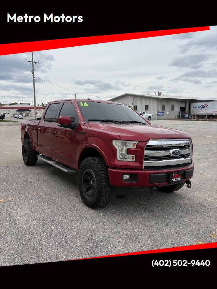 Used 2016 Ford F150 Lariat w/ Equipment Group 502A Luxury