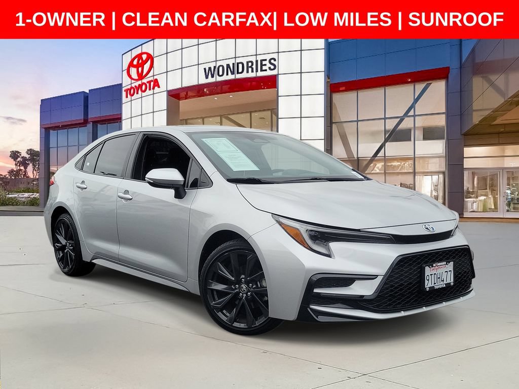 Used 2025 Toyota Corolla SE w/ SE Premium Package