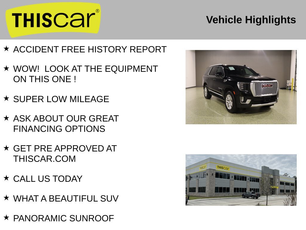 Used 2023 GMC Yukon Denali AWD/4WD image 11