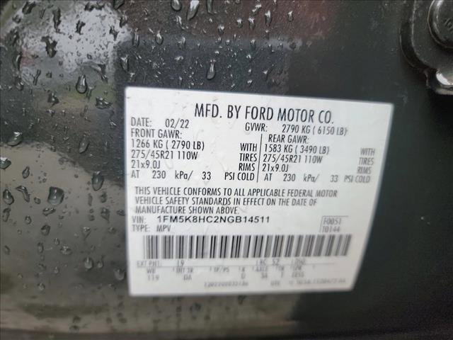 Used 2022 Ford Explorer Platinum w/ Equipment Group 601A AWD/4WD image 22