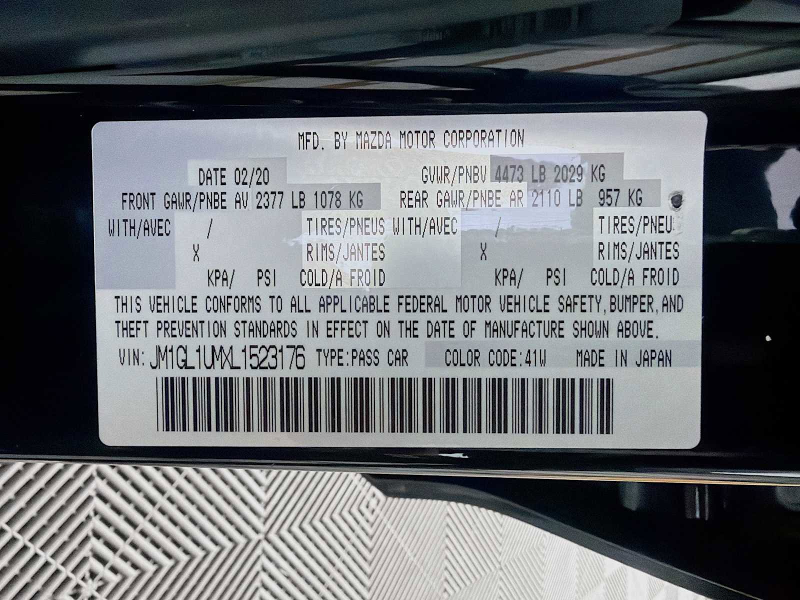 Used 2020 MAZDA MAZDA6 Sport FWD image 27