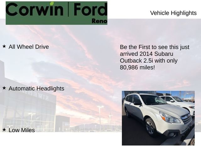 Used 2014 Subaru Outback 2.5i image 4