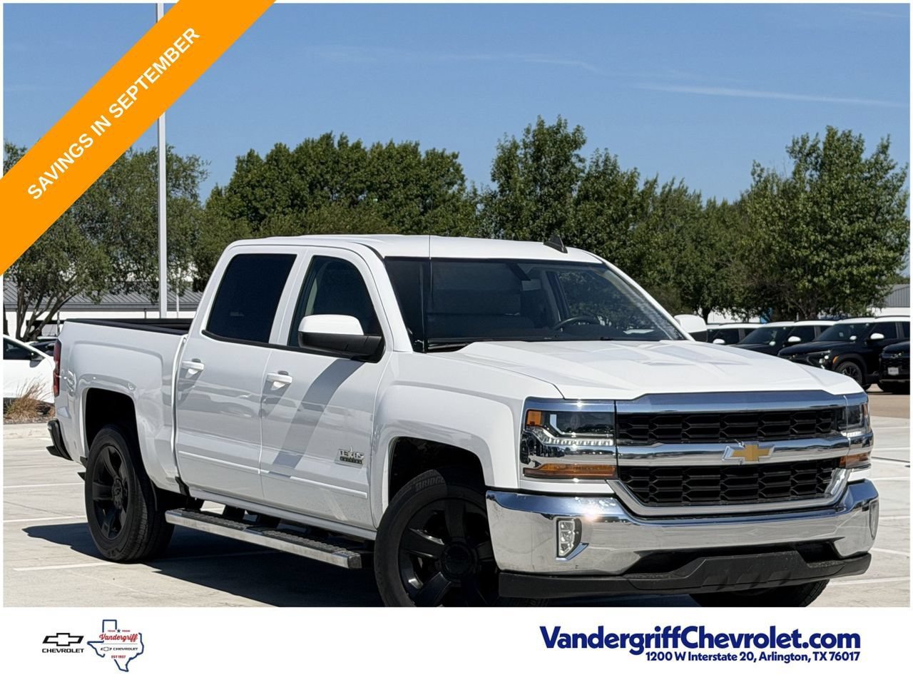 Used 2017 Chevrolet Silverado 1500 LT w/ Texas Edition RWD image 2