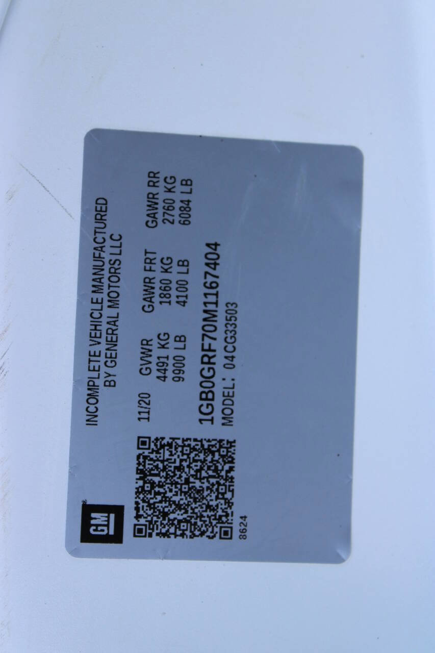 Used 2021 Chevrolet Express 3500 w/ Power Convenience Package RWD image 11