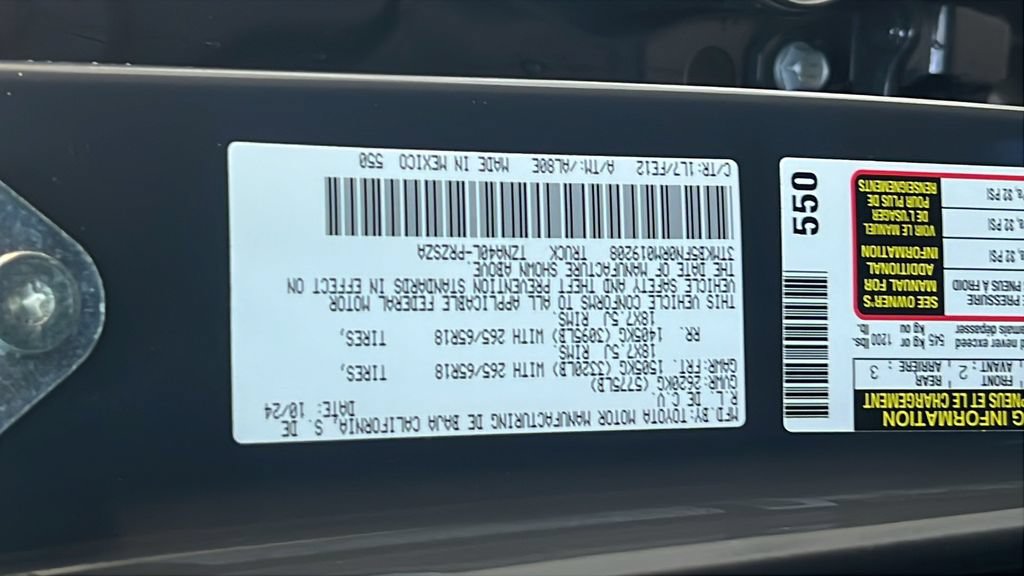 Certified 2024 Toyota Tacoma TRD Sport RWD image 25