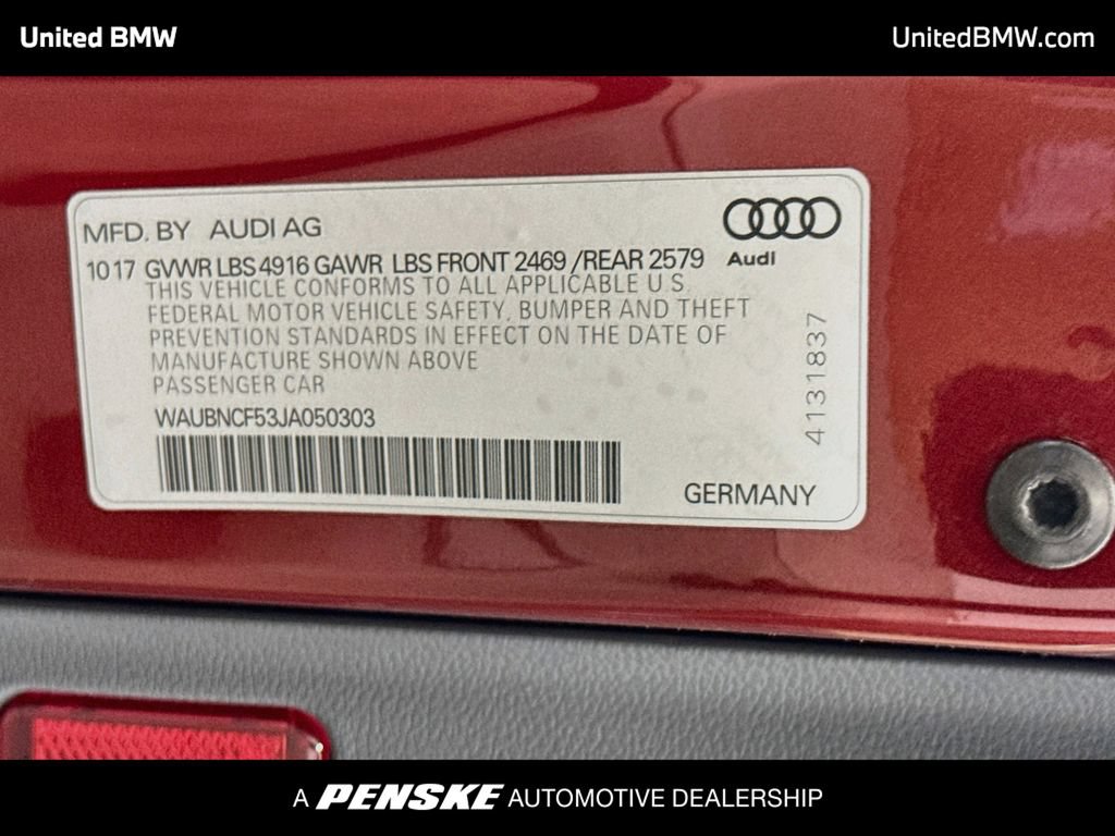 Used 2018 Audi A5 2.0T Premium Plus w/ Premium Plus AWD/4WD image 22