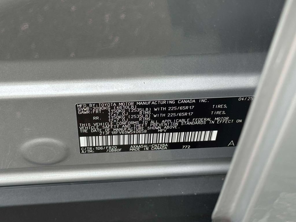 Used 2025 Toyota RAV4 LE AWD/4WD image 21