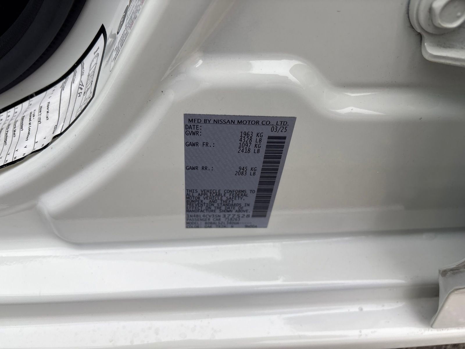 Used 2025 Nissan Altima 2.5 SR image 30