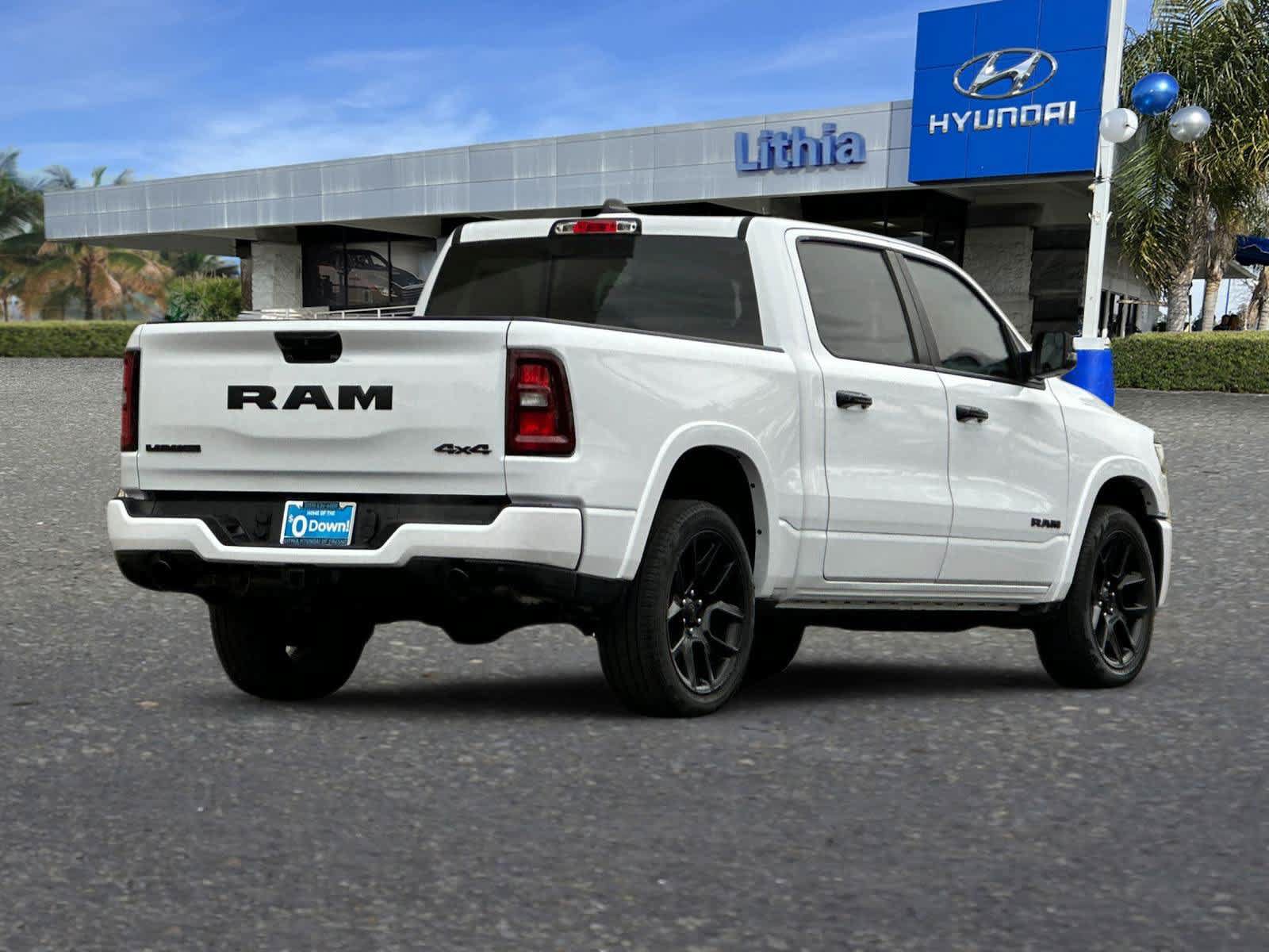 Used 2025 RAM 1500 Laramie w/ Night Edition AWD/4WD image 3