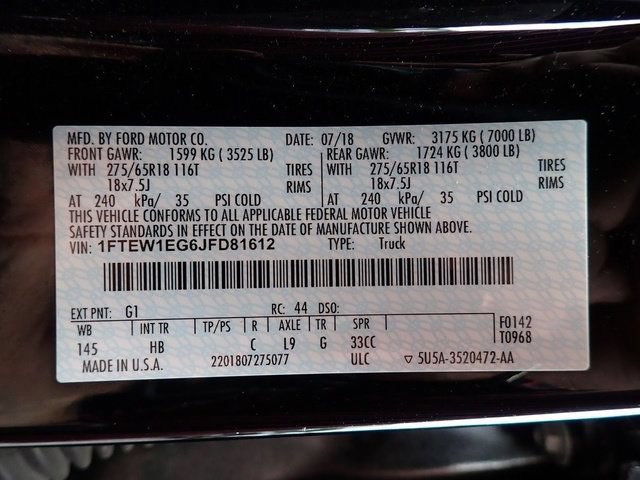 Used 2018 Ford F150 Lariat AWD/4WD image 14