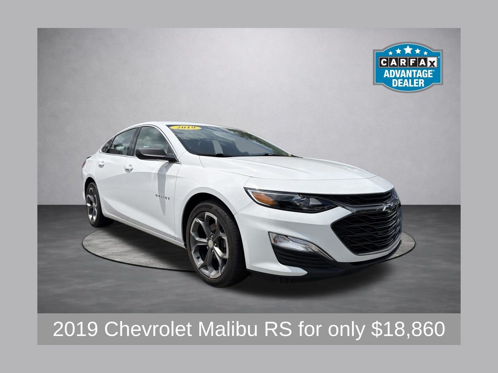 Used 2019 Chevrolet Malibu RS FWD image 1
