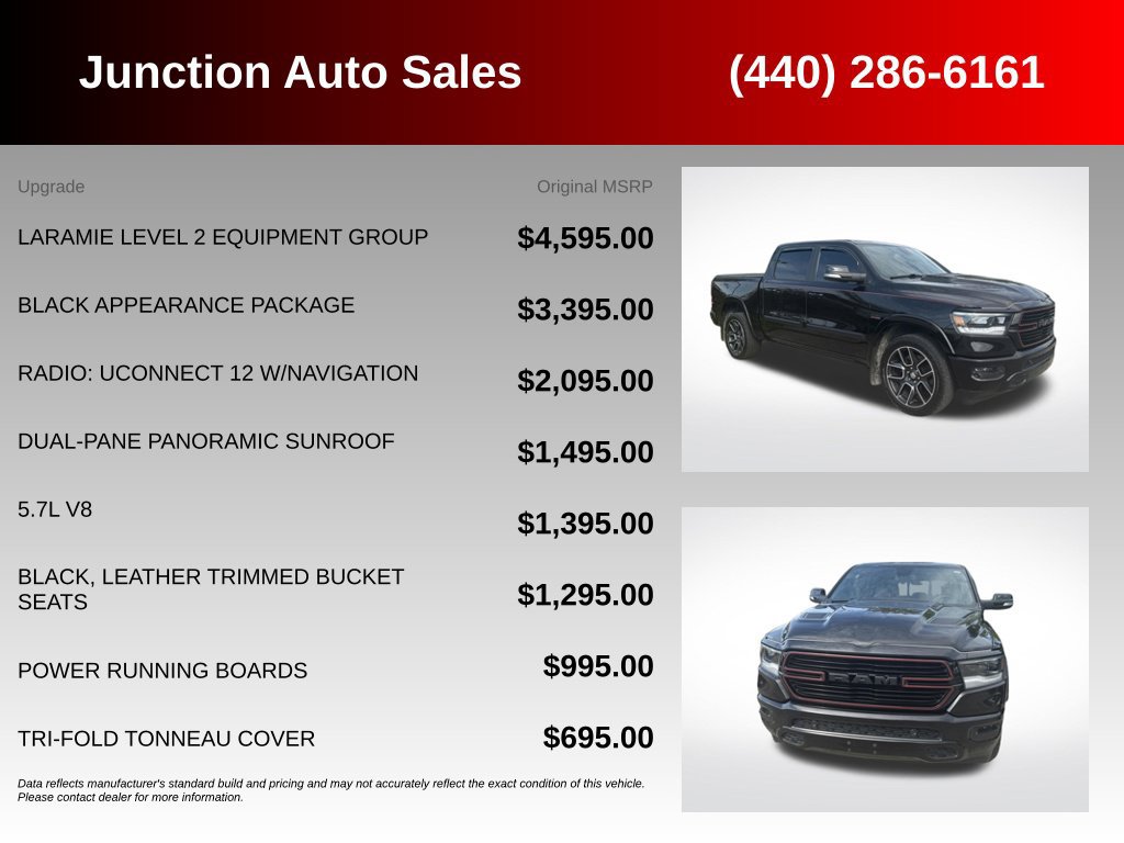 Used 2019 RAM 1500 Laramie AWD/4WD image 5