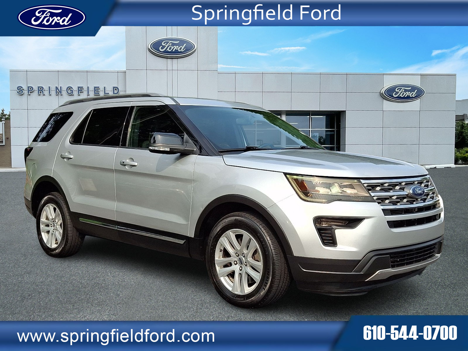 Certified 2018 Ford Explorer XLT w/ Equipment Group 201A