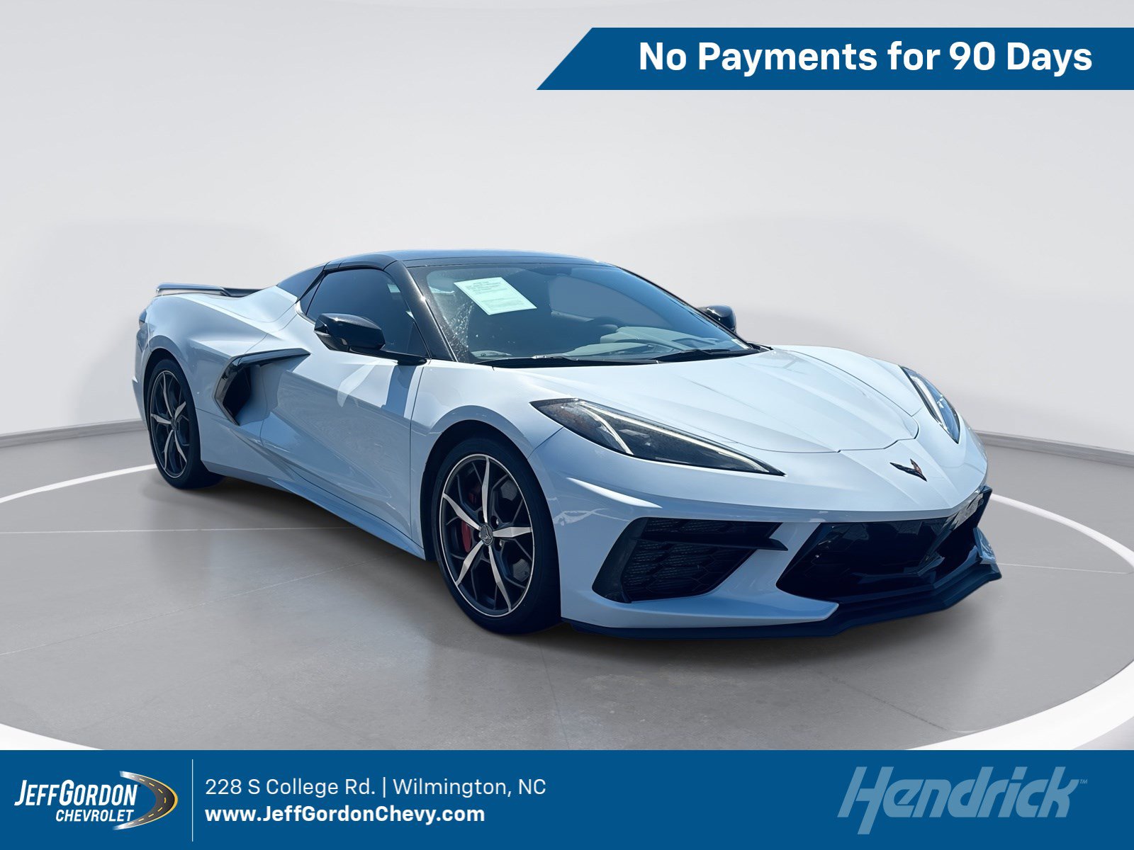 Used 2023 Chevrolet Corvette Stingray Preferred Conv w/ Z51 Performance Package RWD image 1