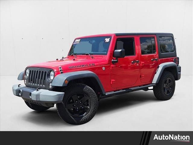 Used 2016 Jeep Wrangler Black Bear
