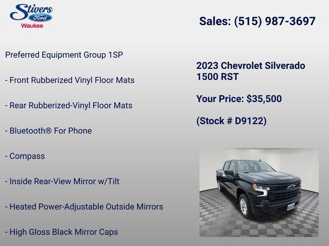 Used 2023 Chevrolet Silverado 1500 RST AWD/4WD image 16