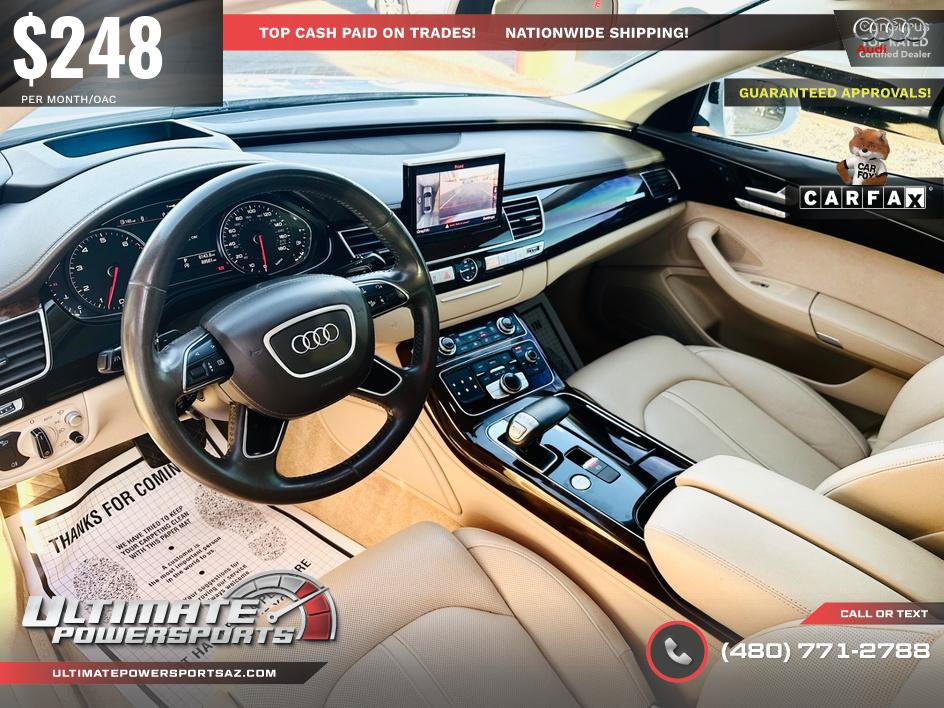 Used 2016 Audi A8 L 3.0T w/ Executive Package AWD/4WD image 9