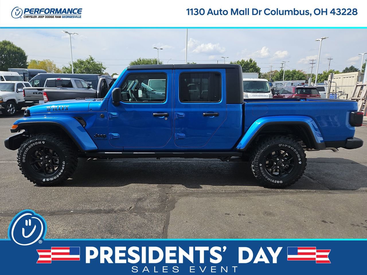 New 2025 Jeep Gladiator Willys image 4