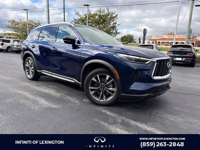 Used 2023 INFINITI QX60 Luxe w/ Cargo Package AWD/4WD image 1