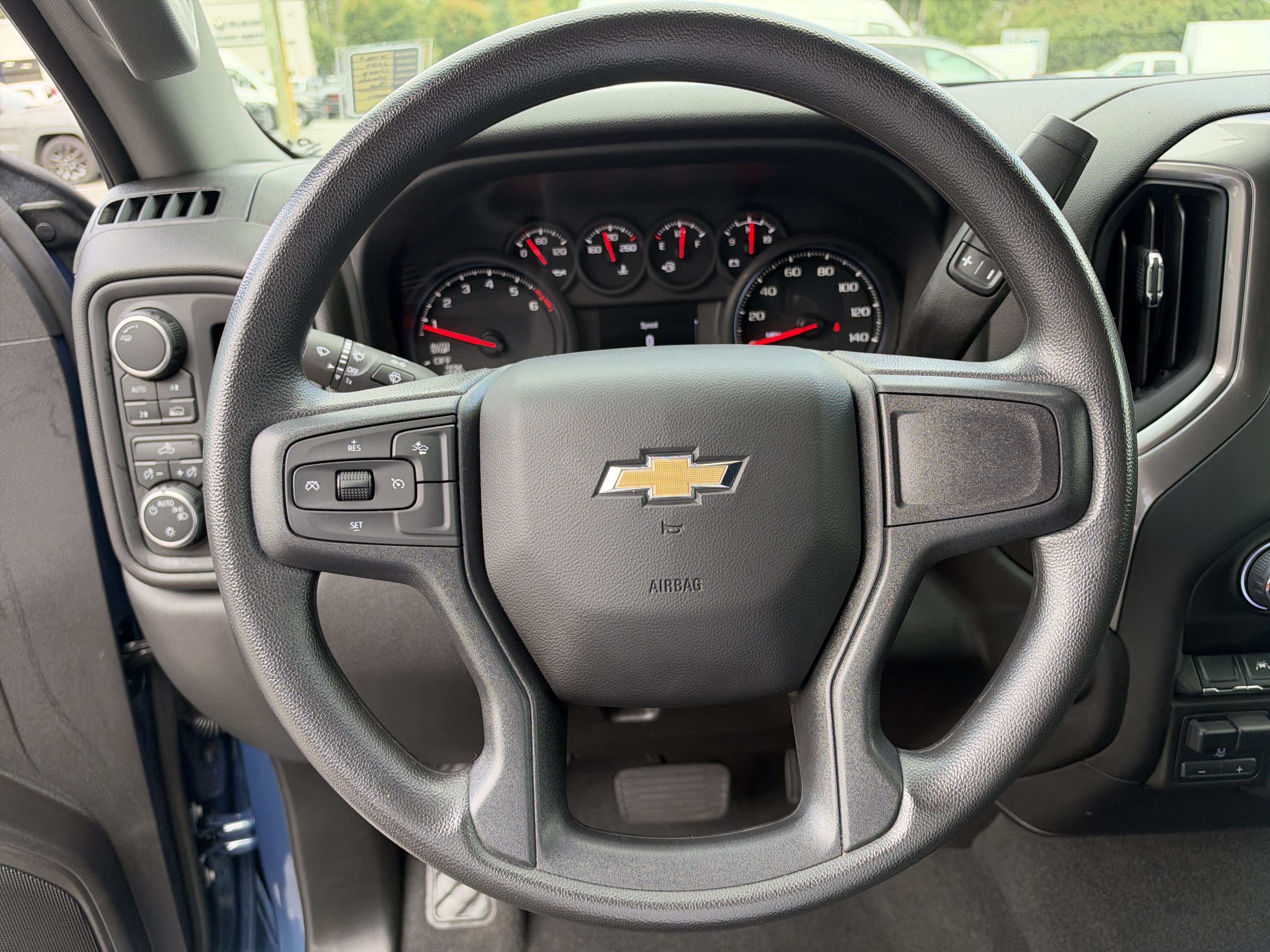 Used 2024 Chevrolet Silverado 1500 Custom w/ Turbomax Blackout Package AWD/4WD image 28
