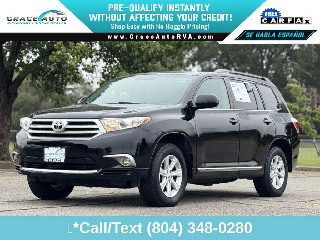 Used 2013 Toyota Highlander SE image 1