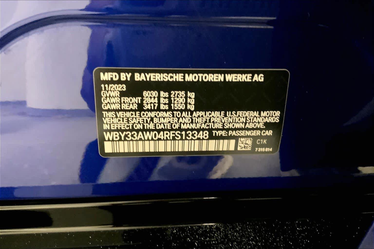 Certified 2024 BMW i4 M50 AWD/4WD image 36
