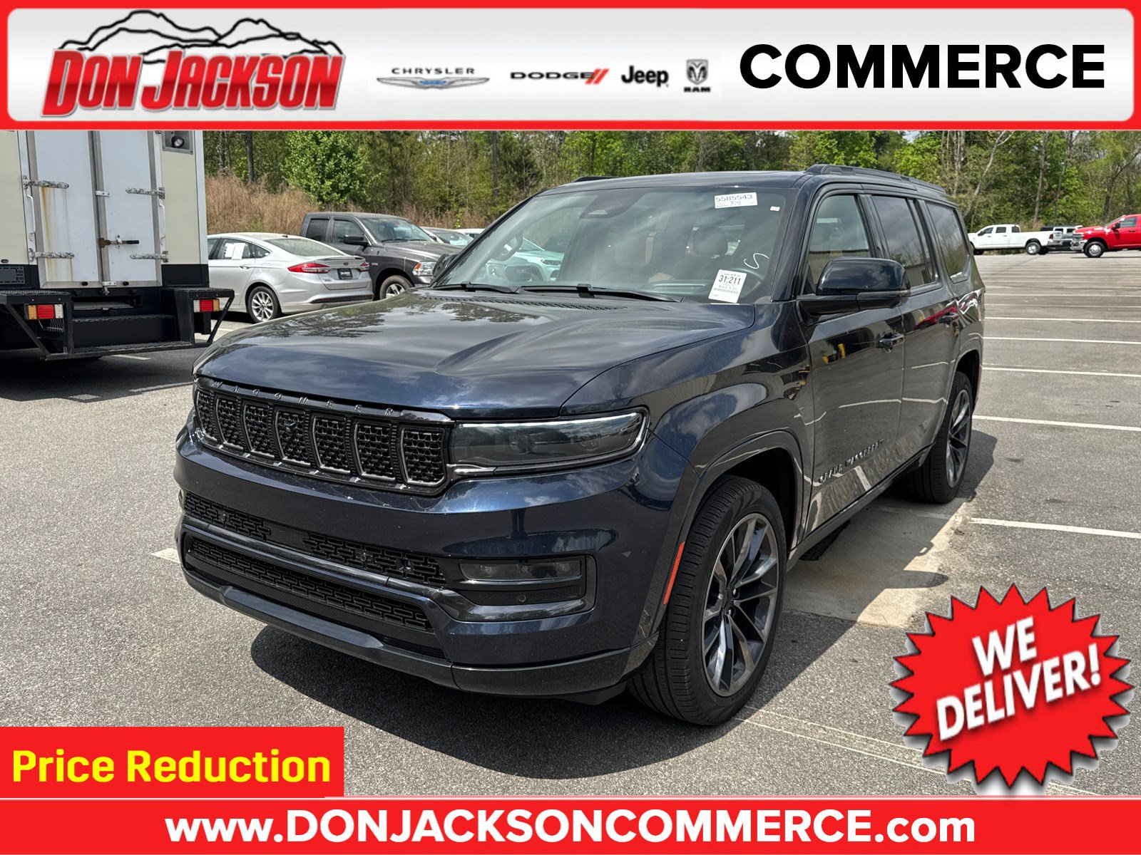 Certified 2025 Jeep Grand Wagoneer Series III w/ Quick Order Packagew 28T