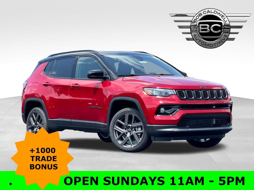 New 2026 Jeep Compass Limited w/ Sun, Sound & Navigation Group