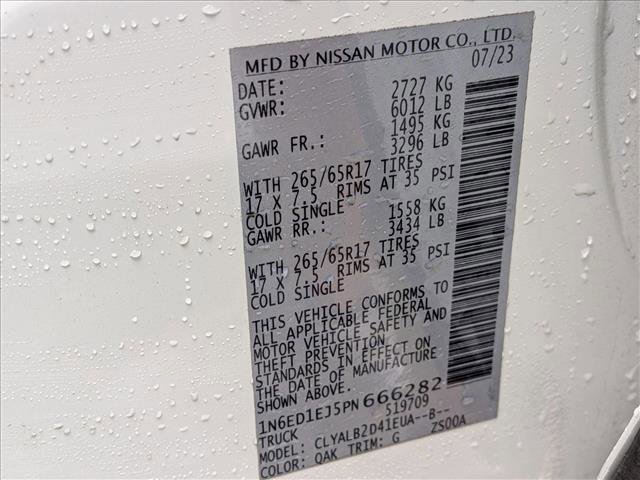 Used 2023 Nissan Frontier SV image 17