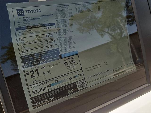 New 2026 Toyota 4Runner TRD Off-Road Premium AWD/4WD image 17