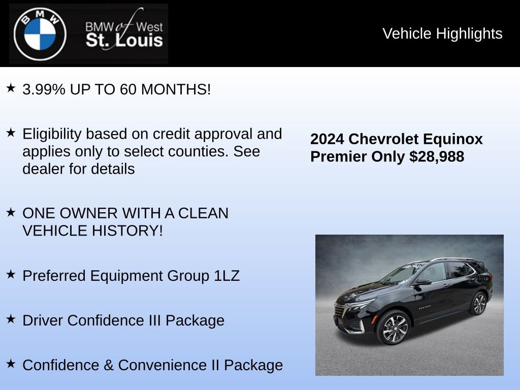 Used 2024 Chevrolet Equinox Premier image 8