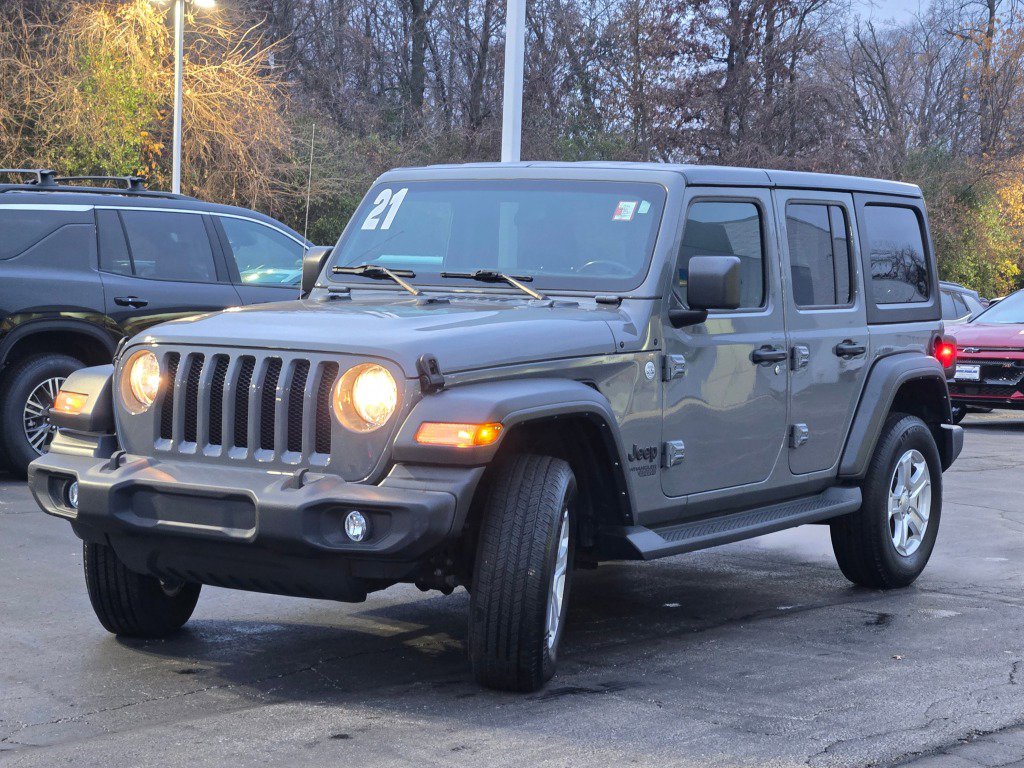 Used 2021 Jeep Wrangler Unlimited Sport image 4