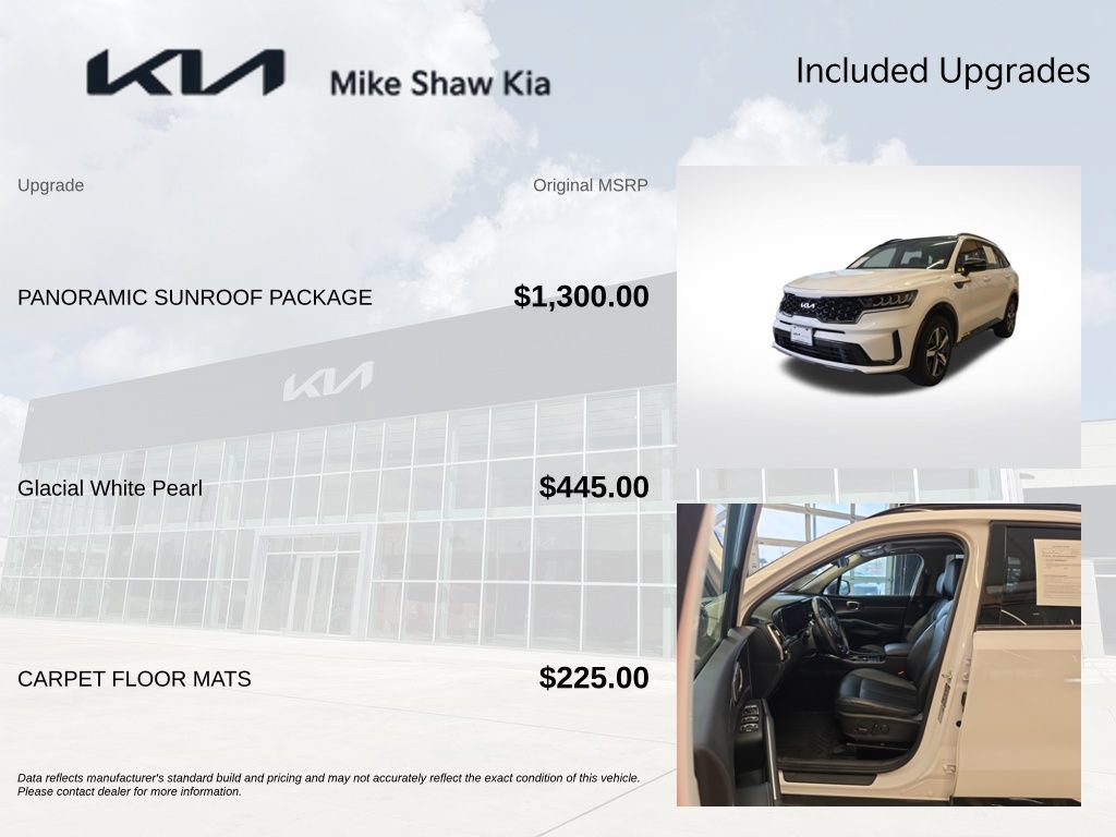 Certified 2023 Kia Sorento S w/ Panoramic Sunroof Package FWD image 6