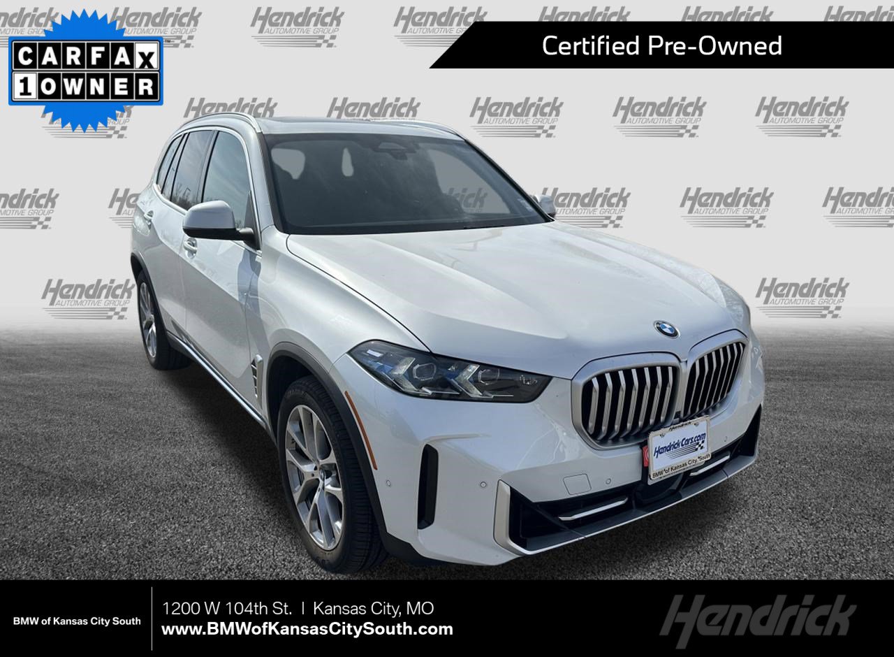 Certified 2025 BMW X5 xDrive40i w/ Climate Comfort Package