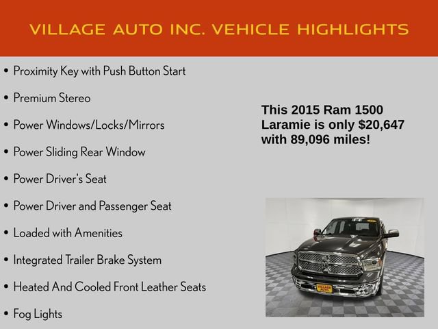 Used 2015 RAM 1500 Laramie image 14