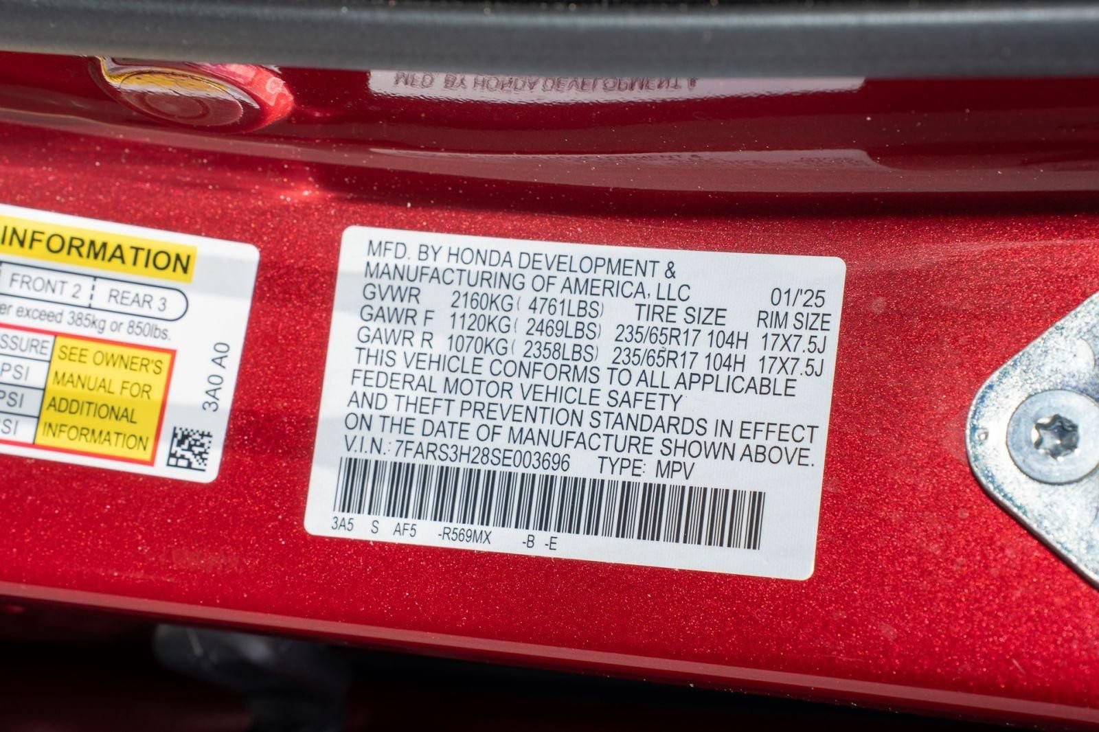 Certified 2025 Honda CR-V LX image 38
