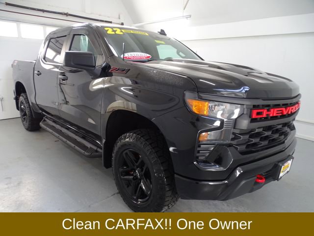 Certified 2022 Chevrolet Silverado 1500 Custom Trail Boss