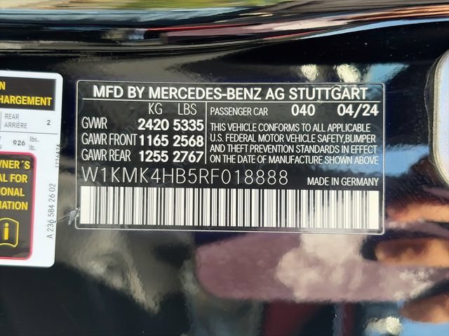 Certified 2024 Mercedes-Benz CLE 300 4MATIC Cabriolet image 32