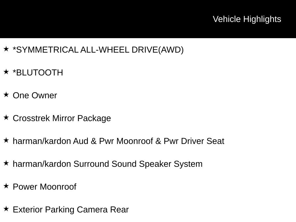 Certified 2024 Subaru Crosstrek 2.5i Wilderness w/ Crosstrek Mirror Package AWD/4WD image 2