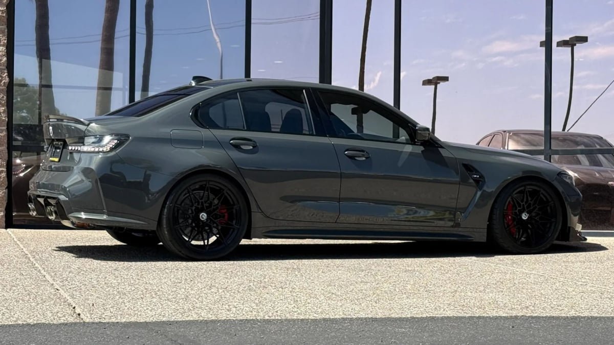 Used 2021 BMW M3 w/ Parking Assistance Package RWD image 13
