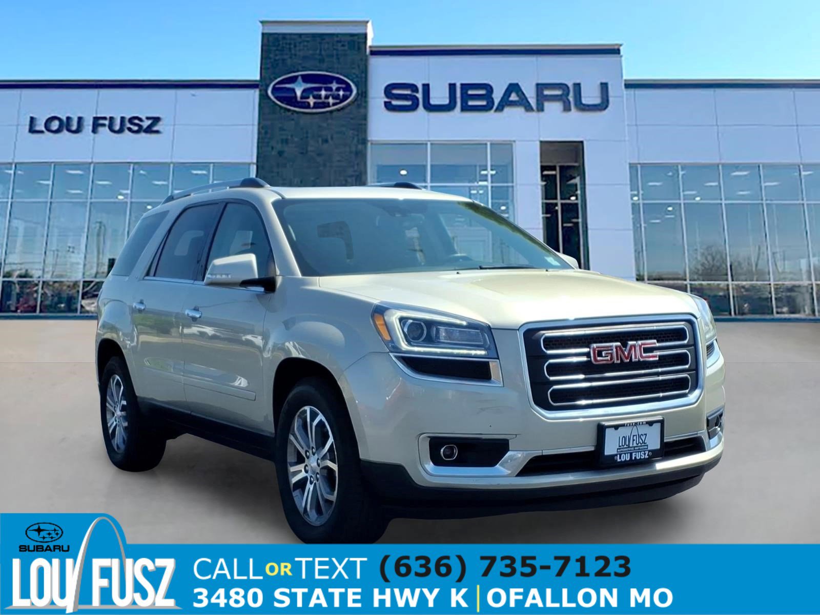Used 2015 GMC Acadia SLT w/ Open Road Package FWD image 1