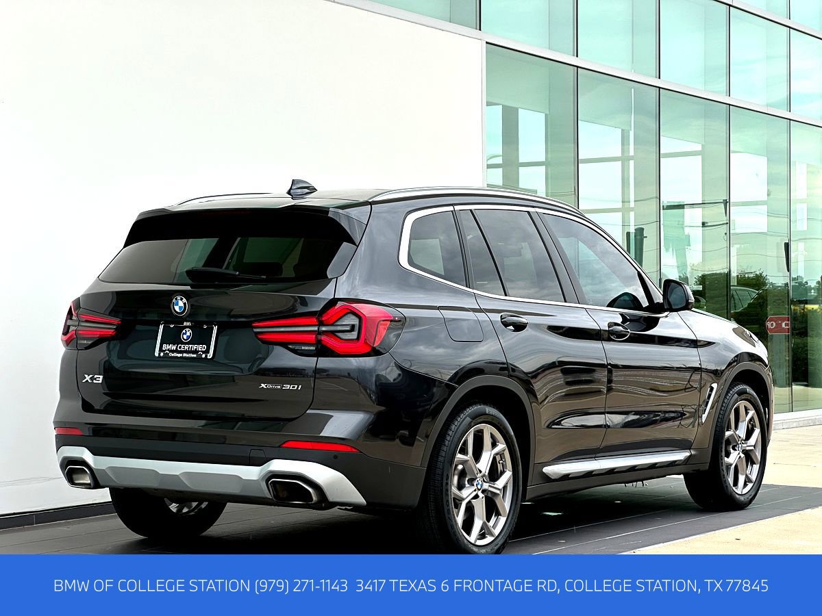 Certified 2024 BMW X3 xDrive30i w/ Premium Package w/ZPA AWD/4WD image 4